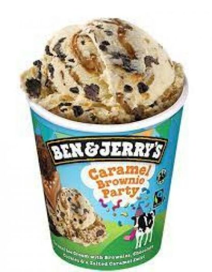 Ben & Jerry's Caramel Brownie Party 465 ml.