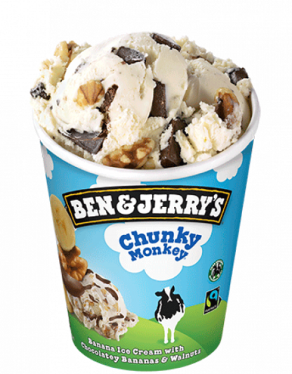 Ben & Jerry's Chunky Monkey 465 ml.